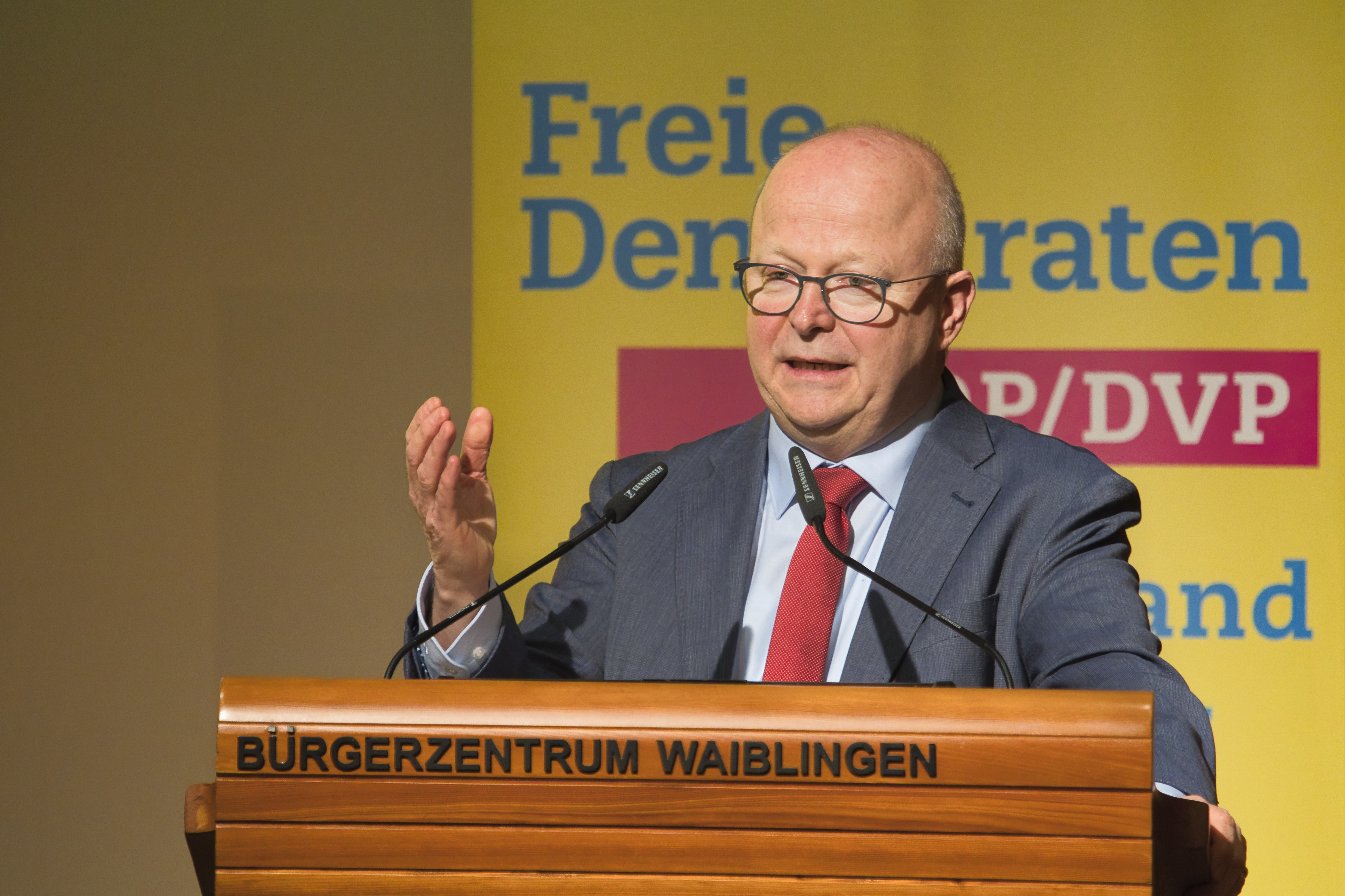 Michael Theurer (FDP-Landesvorsitzender und Parlamentarischer Staatssekretär)