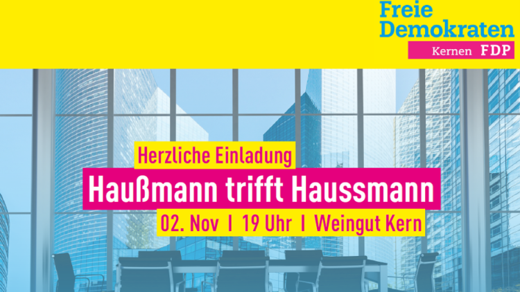 Haußmann trifft Haussmann